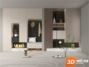 Shoe cabinet Skp Files